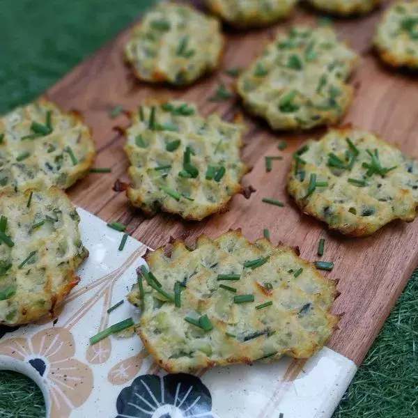 Galettes courgettes fromage