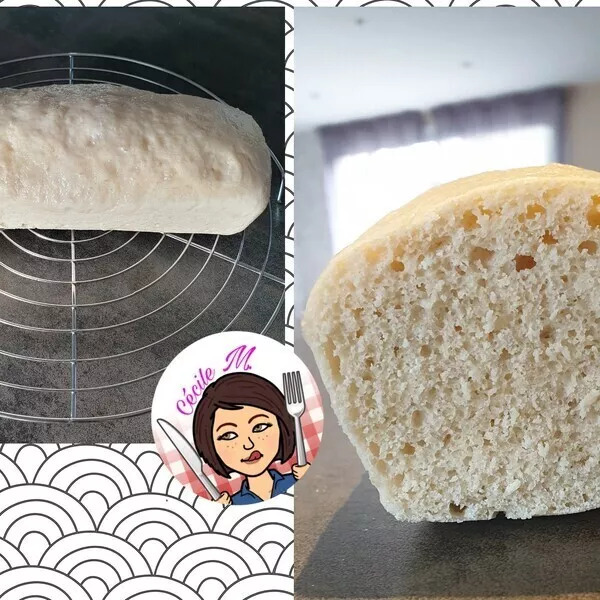 Pain de mie sans croûte