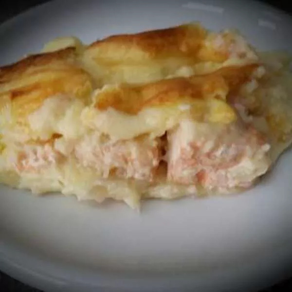 Parmentier de saumon