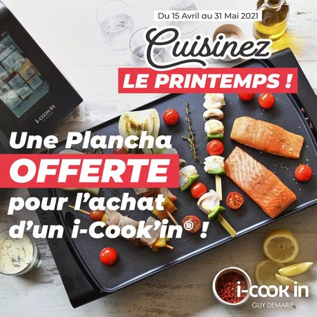 Robot de cuisine connecté i-Cook'in