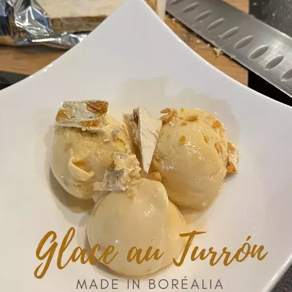GLACE AU TURRÓN 