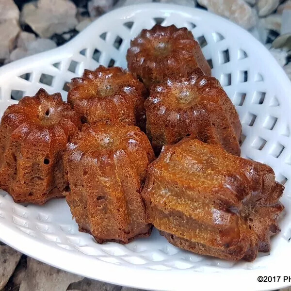 Mini cannelés au sucre complet Muscovado (sans repos)