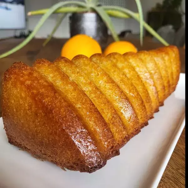 Cake cannelé à l'orange