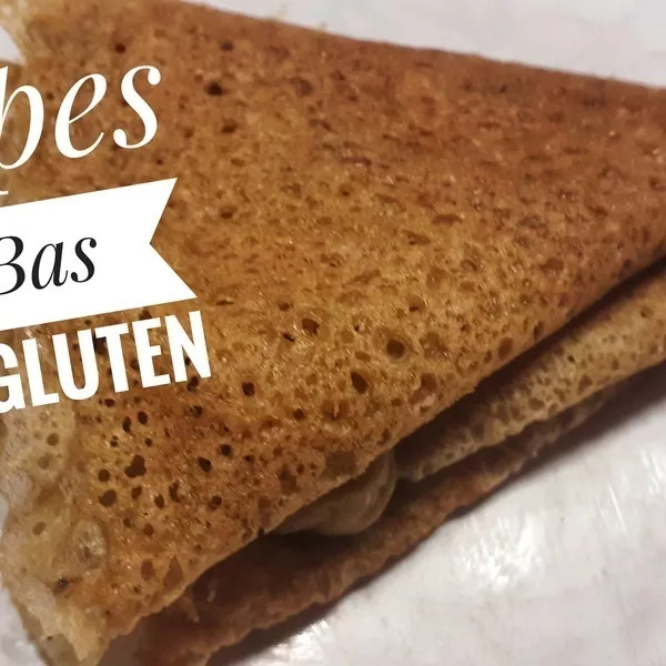 Pâte à crêpes IG bas et sans gluten