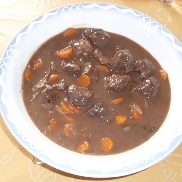 Joues de Porc Confites au Vin Rouge