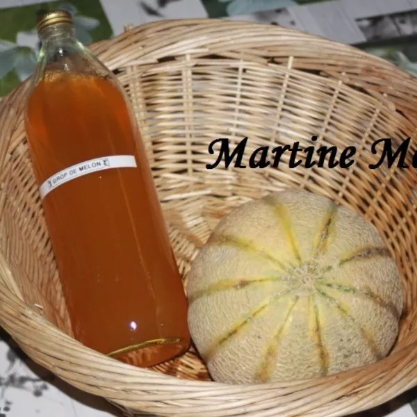 Sirop de melon sans cook'in