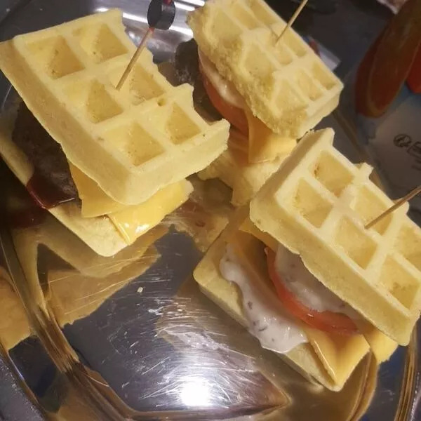 gaufre burger