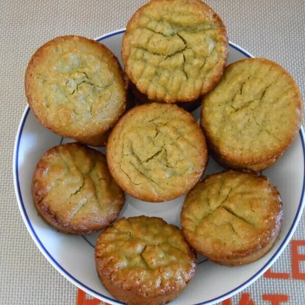 Petits gâteaux thé matcha 