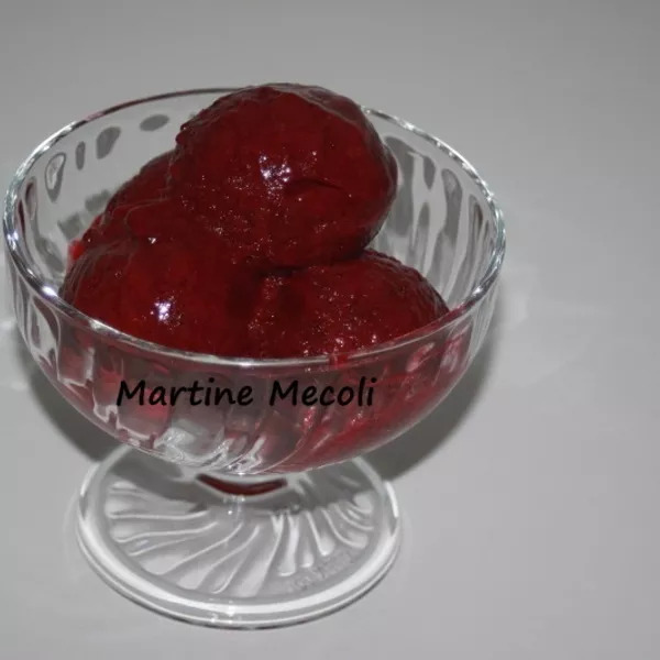 Mix pour sorbet aux cassis