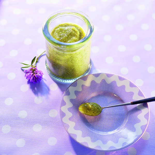 Petits pots de quinoa-brocolis