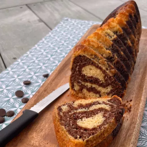 CAKE ZEBRE CANNELE