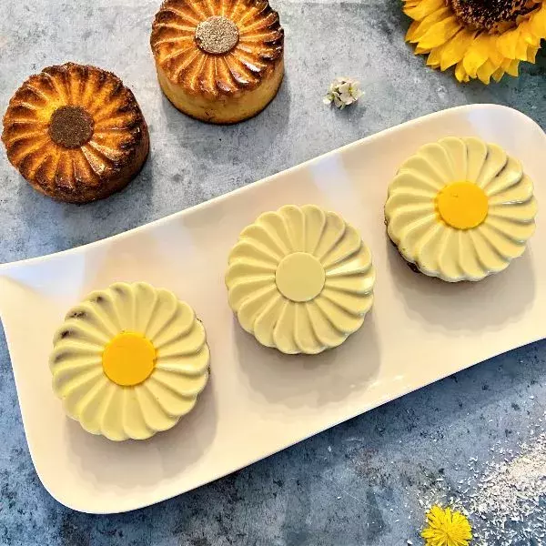 Moelleux au citron et au chocolat blanc