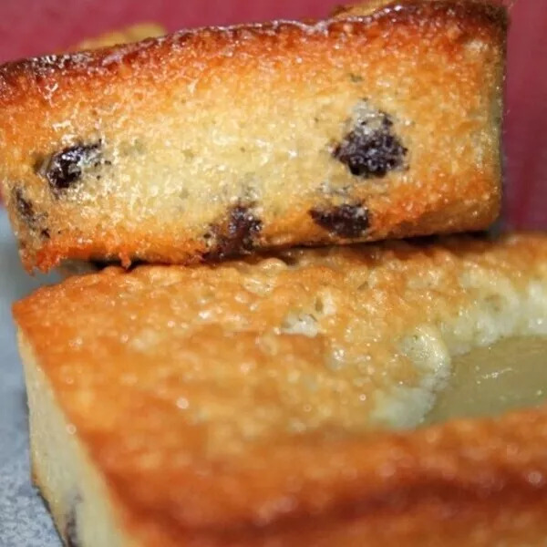 Financiers Poire-Chocolat