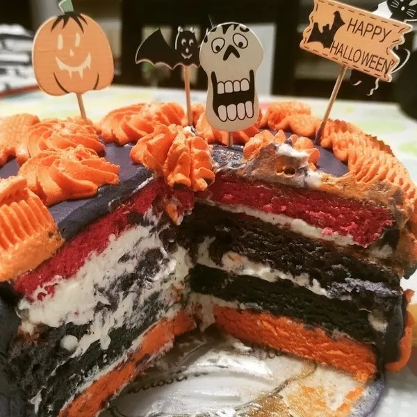 Gâteau d'halloween