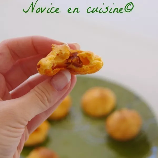 Gougères au chorizo