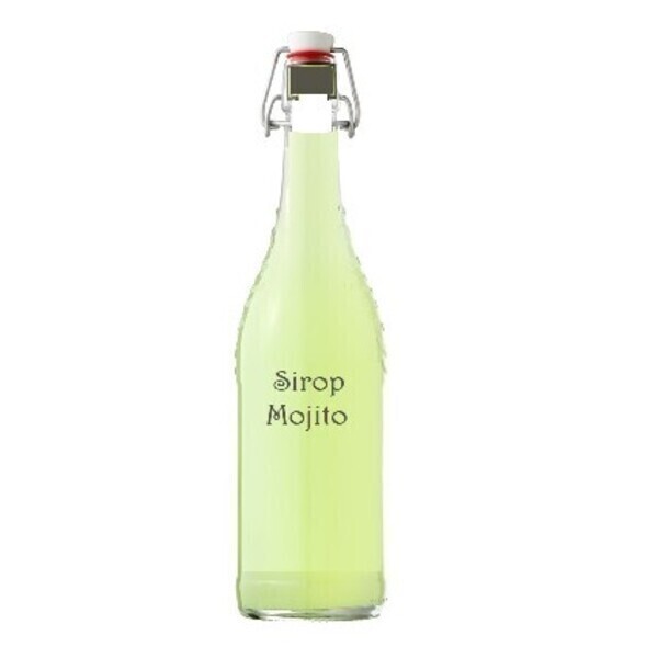 Sirop Citron vert menthe façon Mojito