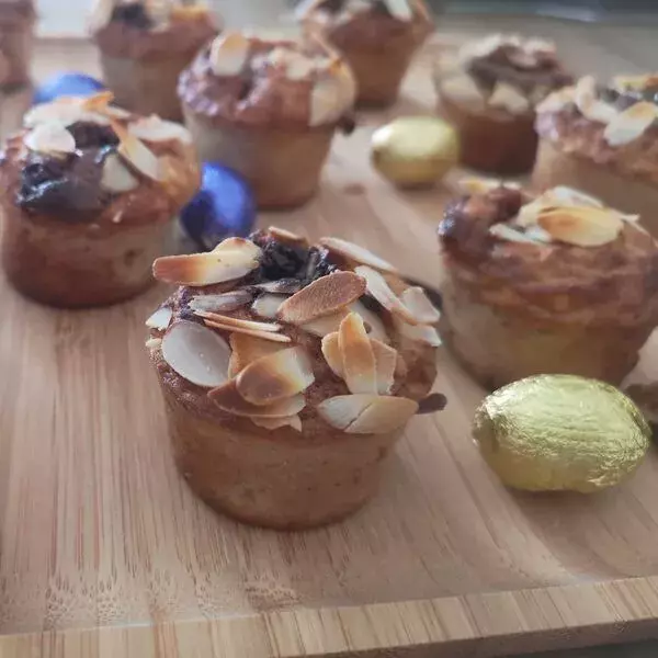 Muffins banane avoine