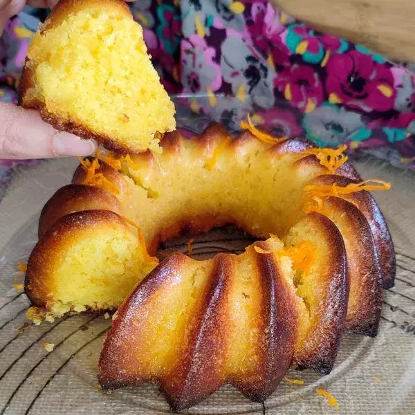 Gâteau fondant à l'orange