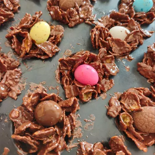 Roses des sables façon petit nid