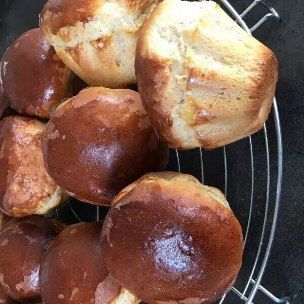 Brioche légère à la compote 