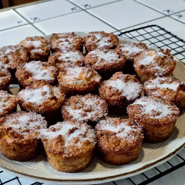 Muffins pain perdu cannelle et sucre 