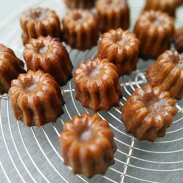 Mini cannelés chocolat