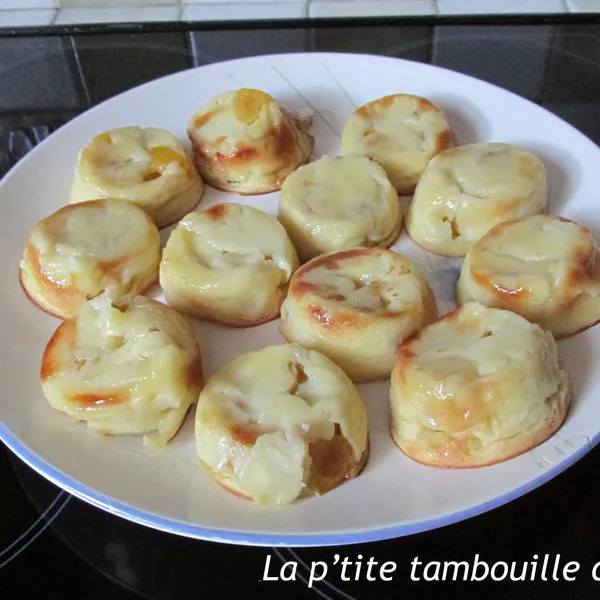 Mini-clafoutis aux mirabelles