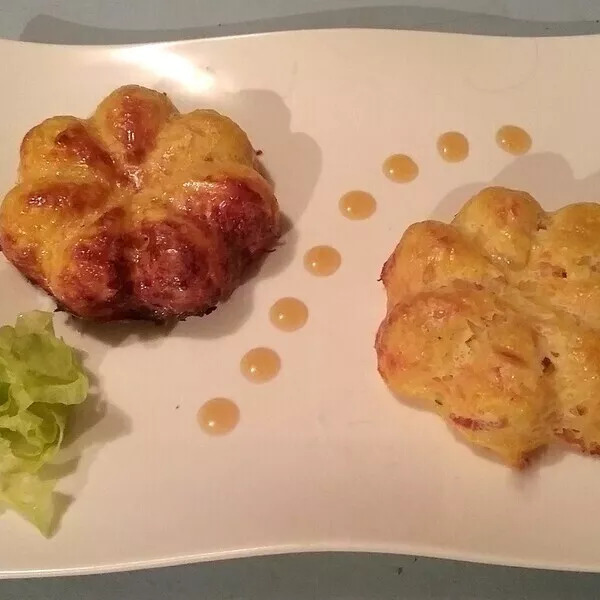 Galettes de légumes d'hiver (carottes, céléri, pommes de terre) 