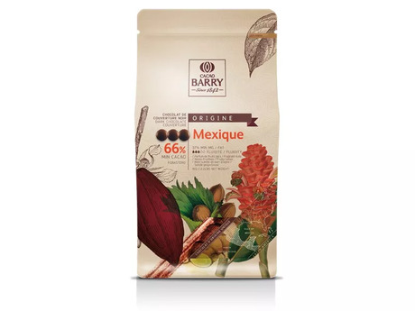 Pistoles de chocolat noir 66% Mexique 1 kg