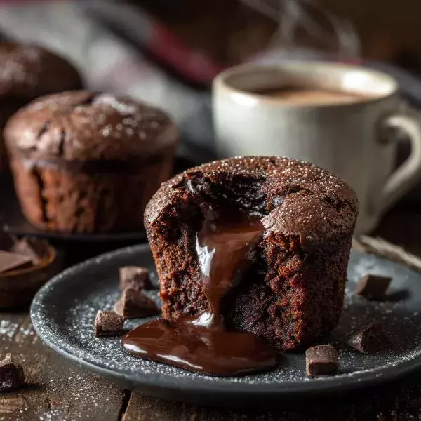 Moelleux au chocolat cœur fondant