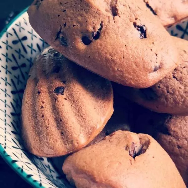 madeleines tout chocolat