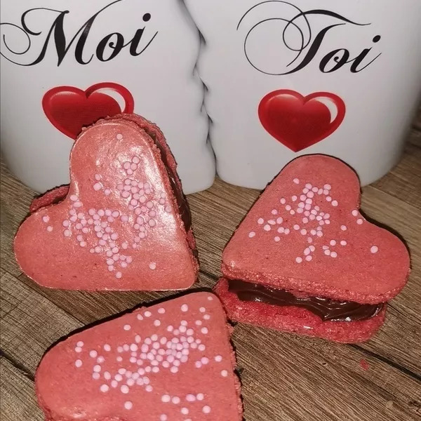 Macaron St Valentin 