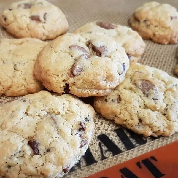 Cookies américain aux deux chocolats