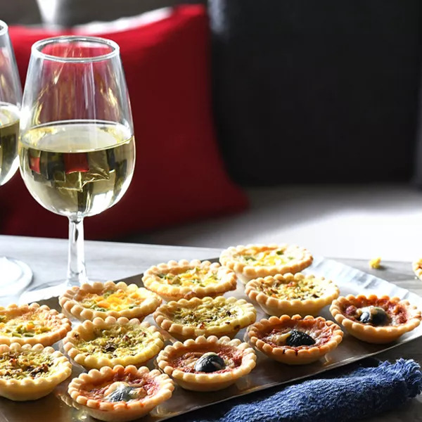 Quiches et pizzas pour l’apéro