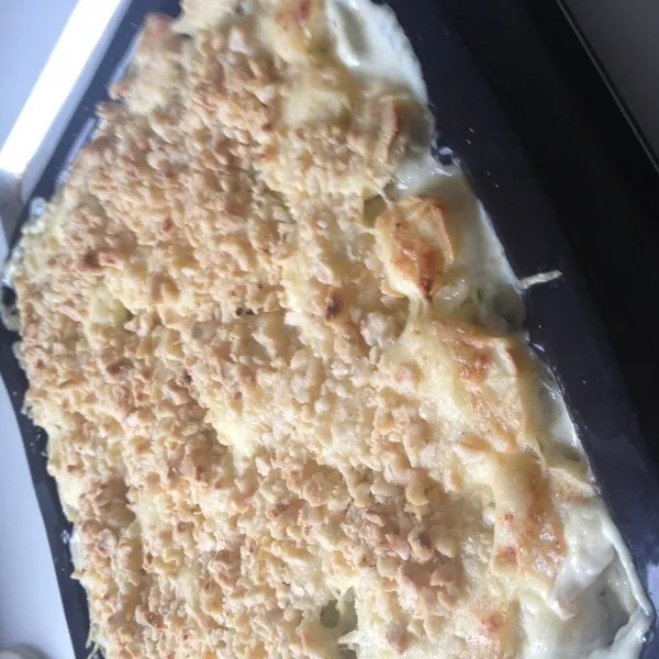 Lasagnes de panais aux poireaux et noisettes