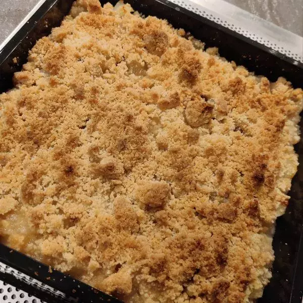 Crumble pommes/poires