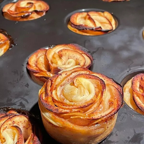 Roses de pommes