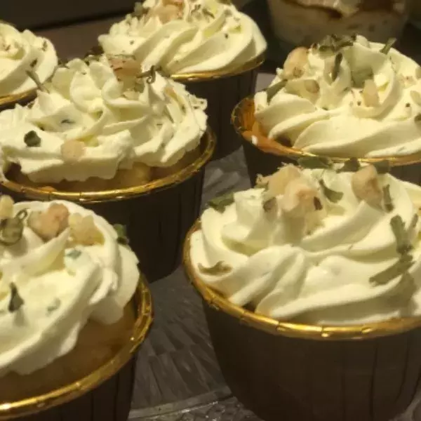 Cupcakes au saumon fumé