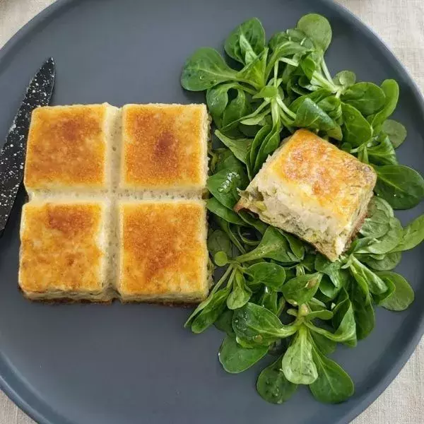 GATEAU POIREAUX ASPERGES