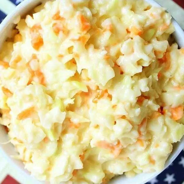 Coleslaw maison assaisoné