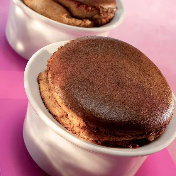 Soufflés au chocolat au lait