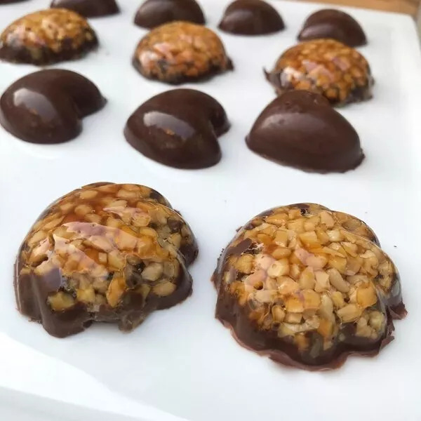 Croquants amandes chocolat