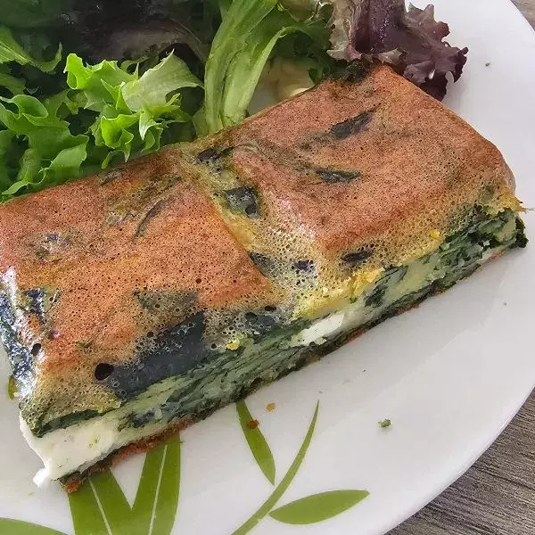 Cake feta épinards 🌿