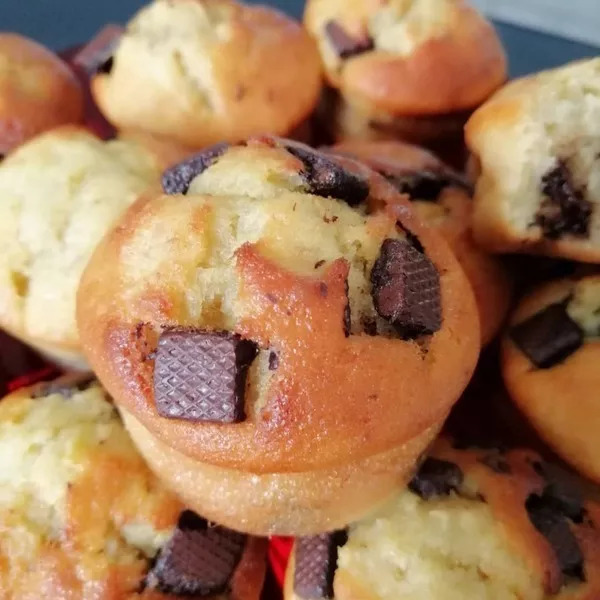 Muffins choco banane 