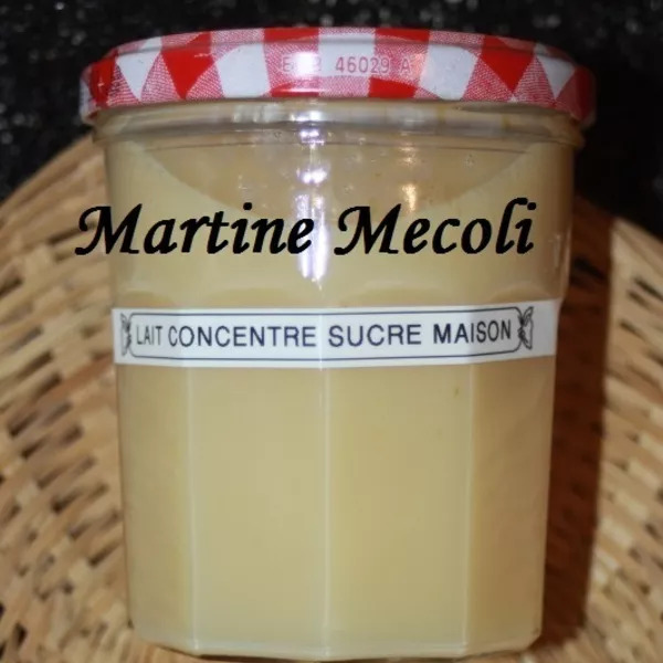 Lait concentré sucré maison