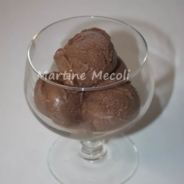 Mix pour glace au chocolat noir