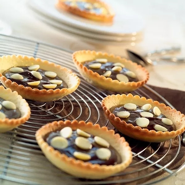 Tartelettes au chocolat-caramel