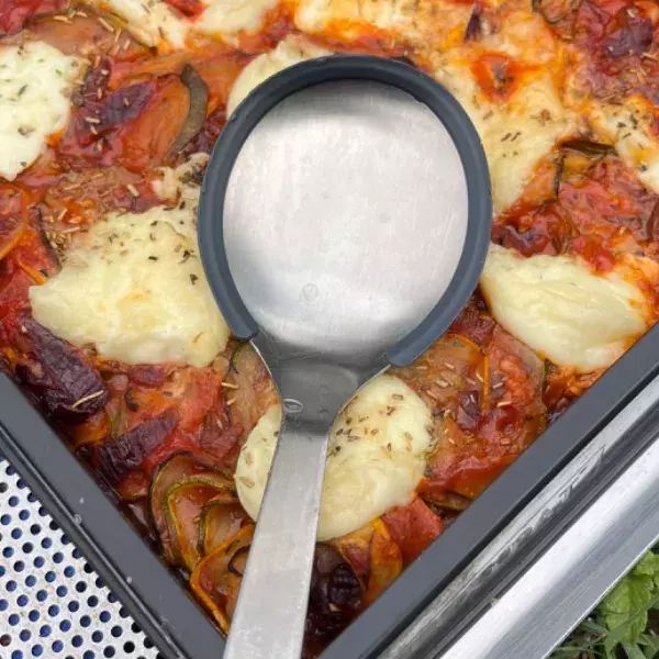 GRATIN COURGETTES TOMATES MOZZARELLA