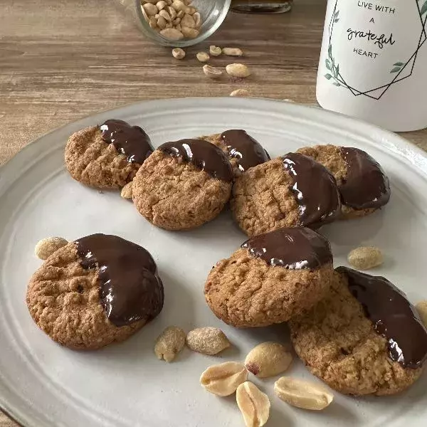 Collation saine à la cacahuète