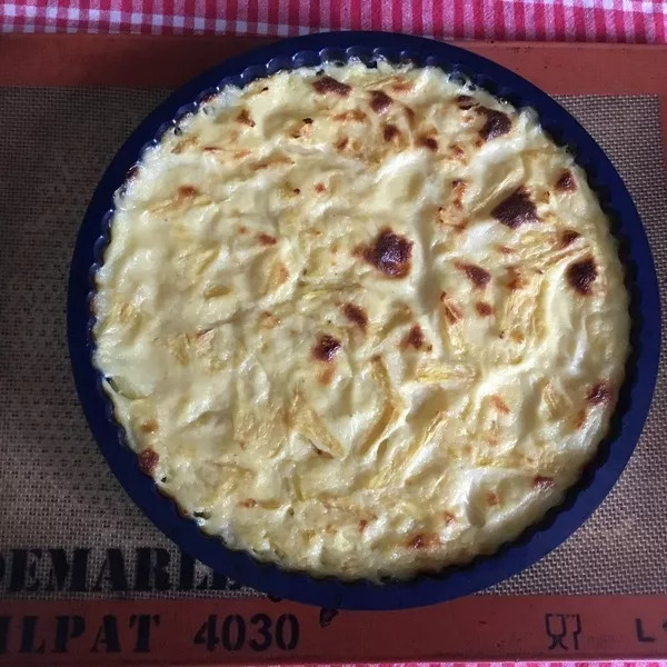 Gâteau de semoule à l’ananas heathly 